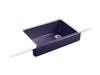 KOHLER Whitehaven 32-1/2" undermount single-bowl farmhouse kitchen sink