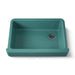 KOHLER K-5826 Whitehaven 32-1/2" undermount single-bowl farmhouse kitchen sink, teal - view 5
