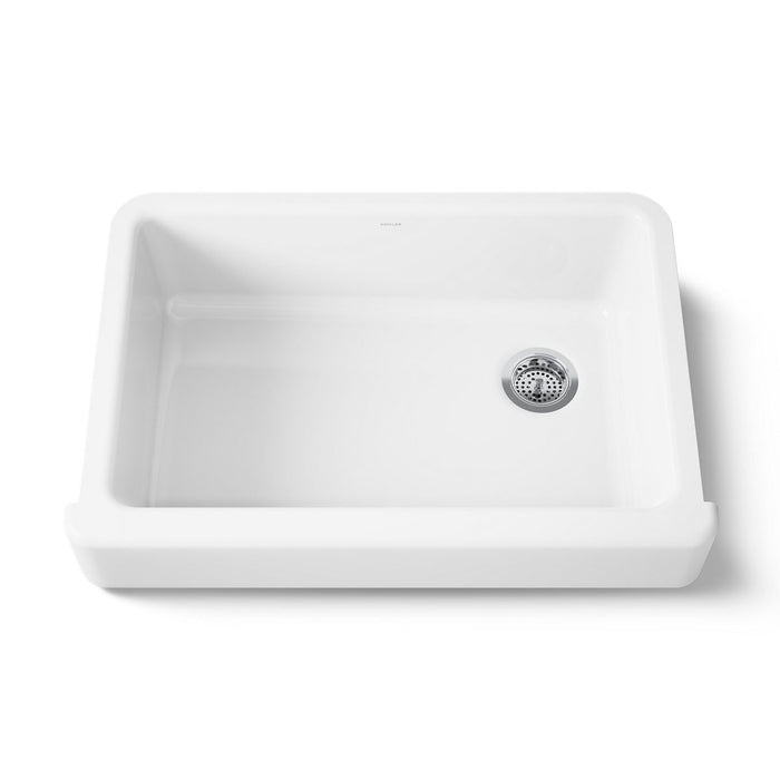 KOHLER Whitehaven 32-1/2" undermount single-bowl farmhouse kitchen sink