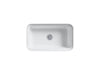 KOHLER K-5832-5U Bakersfield 31" undermount single-bowl kitchen sink