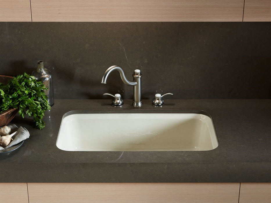 KOHLER K-5832-5U Bakersfield 31" undermount single-bowl kitchen sink