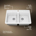 KOHLER K-5846-1 Brookfield 33" top-mount double-bowl kitchen sink