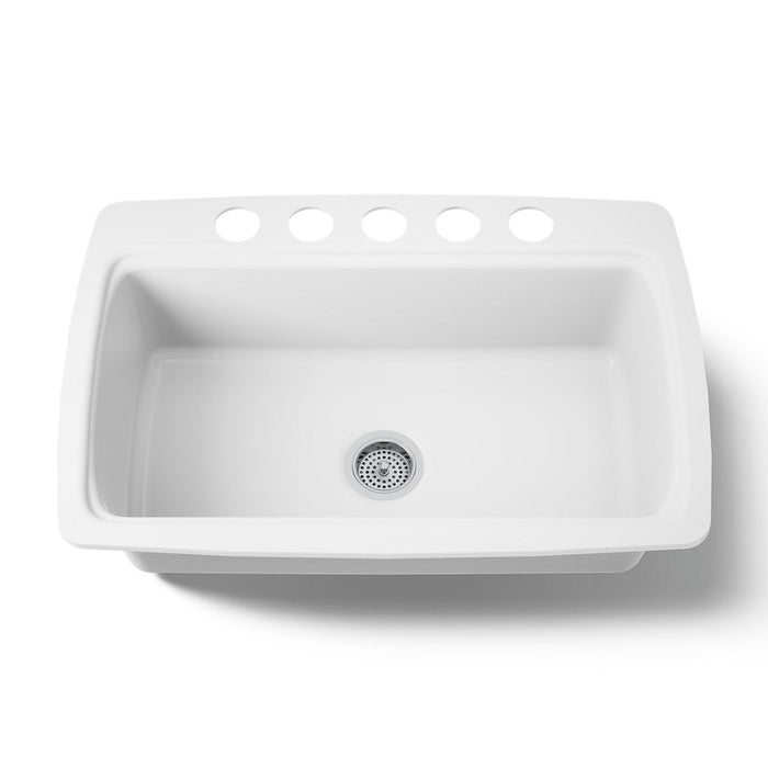 Kohler Cape Dory 33" undermount single-bowl kitchen sink