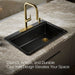 Kohler Riverby 33" top-mount single-bowl kitchen sink