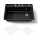 Kohler Riverby 33" top-mount single-bowl kitchen sink
