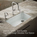 Kohler Riverby 33" undermount single-bowl workstation kitchen sink