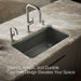 Kohler Riverby 33" undermount single-bowl workstation kitchen sink