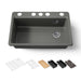Kohler Riverby 33" undermount single-bowl workstation kitchen sink