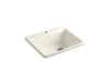 Kohler Riverby 25" top-mount single-bowl kitchen sink