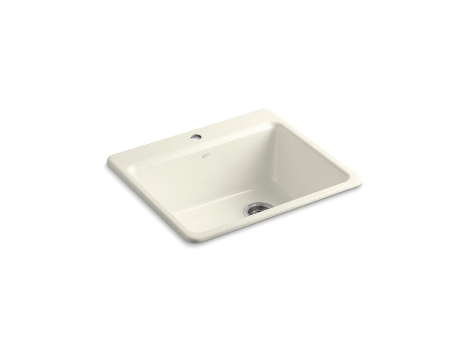 Kohler Riverby 25" top-mount single-bowl kitchen sink