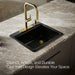 Kohler Riverby 25" top-mount single-bowl kitchen sink