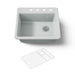 Kohler Riverby 25" top-mount single-bowl kitchen sink
