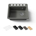 Kohler Riverby 25" undermount single-bowl workstation kitchen sink