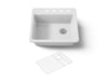 KOHLER K-5872-4A1 Riverby 25" top-mount single-bowl kitchen sink