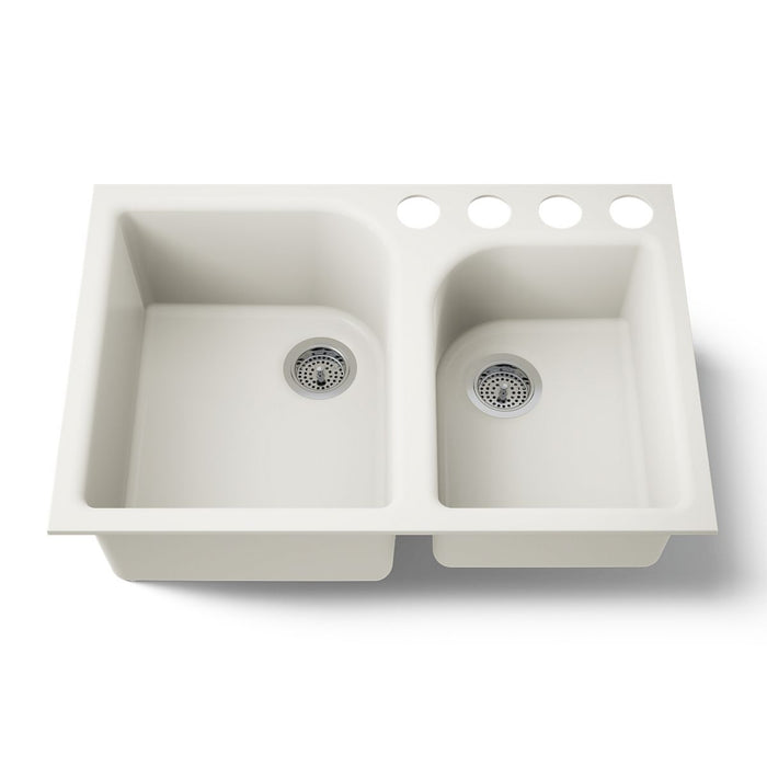 Kohler Executive Chef 33" undermount double-bowl kitchen sink