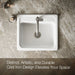 Kohler Mayfield 25" top-mount single-bowl kitchen sink