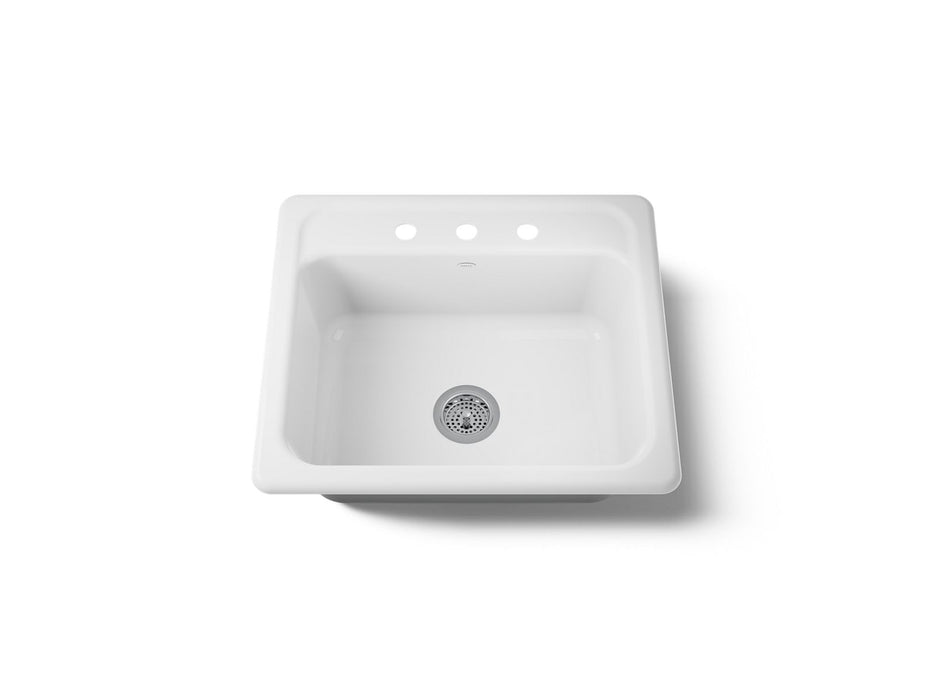 Kohler Mayfield 25" top-mount single-bowl kitchen sink
