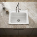 KOHLER K-5964-1 Mayfield 25" top-mount single-bowl kitchen sink