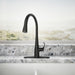 KOHLER KOHLER K-596 Simplice Pull-down kitchen sink faucet with three-function sprayhead