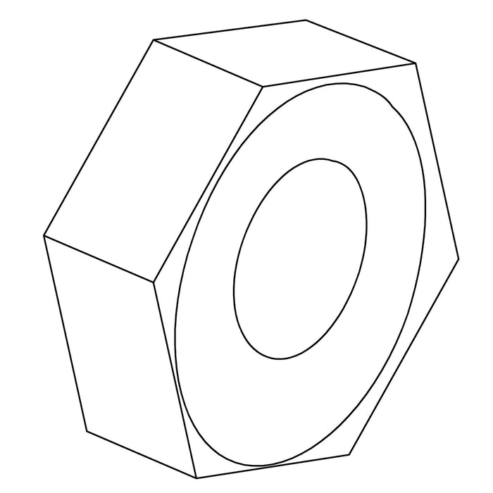 KOHLER K-60044 Nut, .375-16Unc-2B