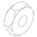 KOHLER K-60129 Nut, 8-32Unc-2B