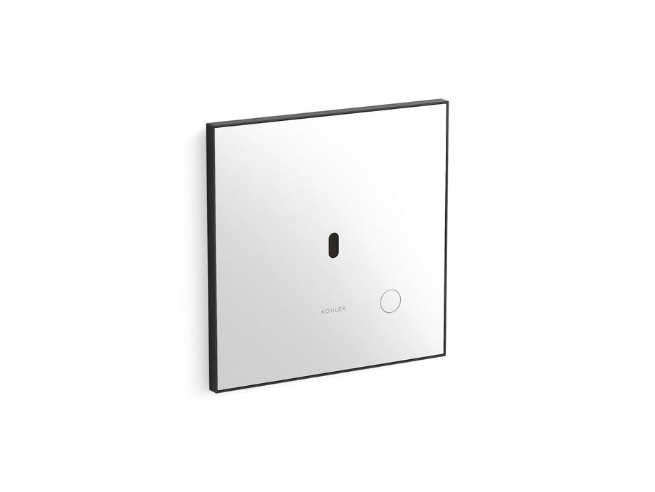 KOHLER K-61TB10S50-0WH Mach Flex Glass faceplate for concealed touchless toilet flushometer, dual-flush (1.1 / 1.28 gpf)