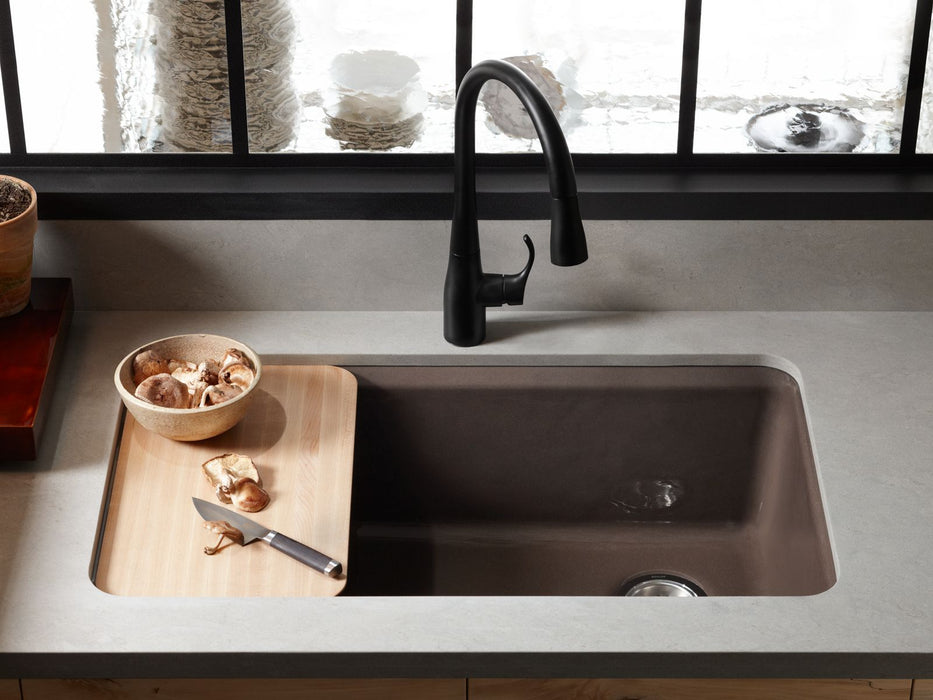 KOHLER K-6246 Riverby Maple hardwood cutting board