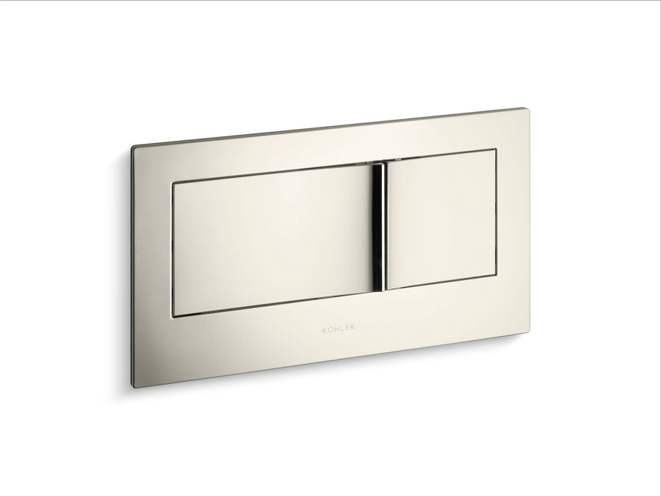 KOHLER Veil Flush actuator plate for 2"x6" in-wall tank and carrier system
