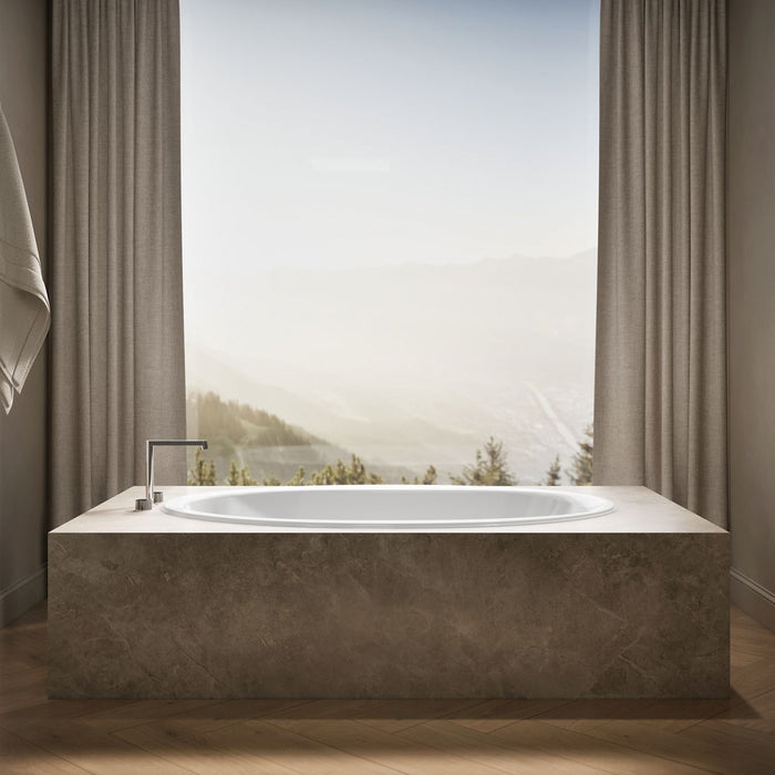 KOHLER Sunward 66" x 42" drop-in bath