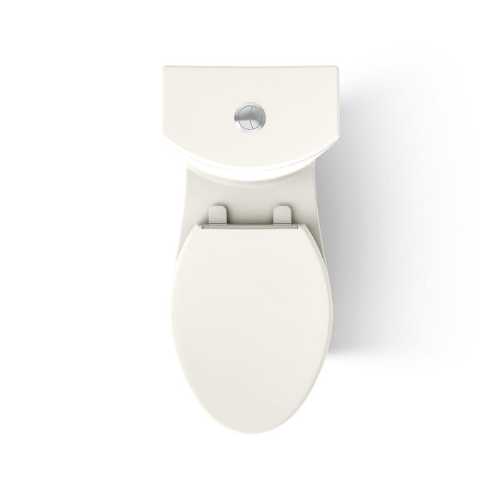 KOHLER K-6355 Persuade Two-piece elongated toilet with skirted trapway, dual-flush