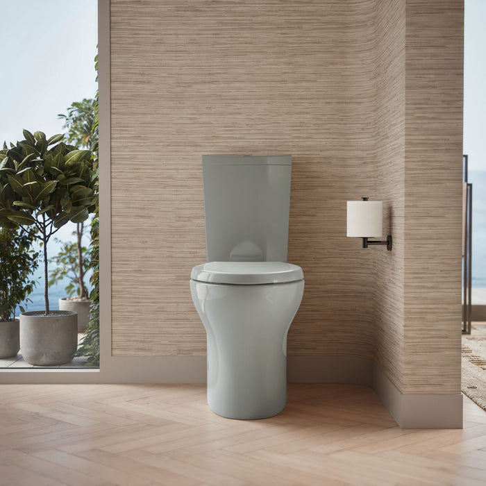 KOHLER K-6355 Persuade Two-piece elongated toilet with skirted trapway, dual-flush