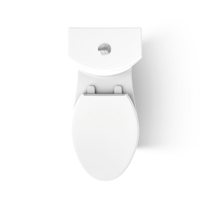 KOHLER K-6355 Persuade Two-piece elongated toilet with skirted trapway, dual-flush