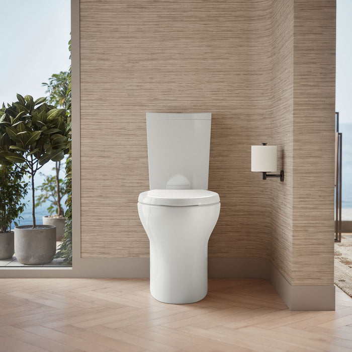 KOHLER K-6355 Persuade Two-piece elongated toilet with skirted trapway, dual-flush