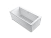 KOHLER K-6366 Stargaze 72" x 36" Freestanding Bath with Straight Shroud