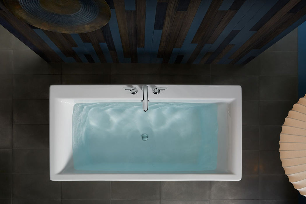 KOHLER K-6366 Stargaze 72" x 36" Freestanding Bath with Straight Shroud