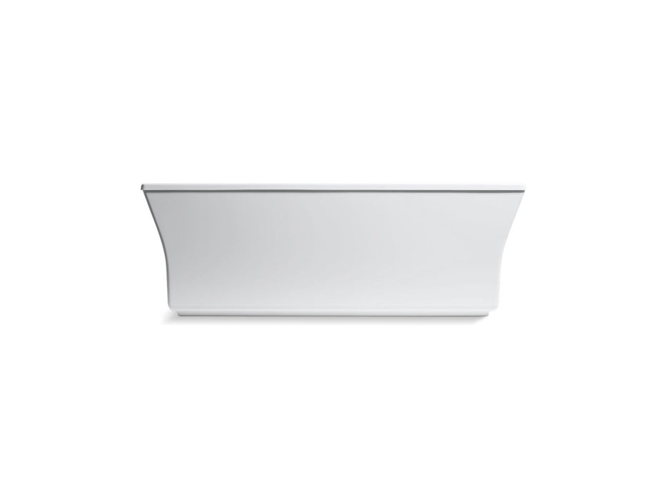 KOHLER K-6367 Stargaze 72" x 36" Freestanding Bath with Fluted Shroud