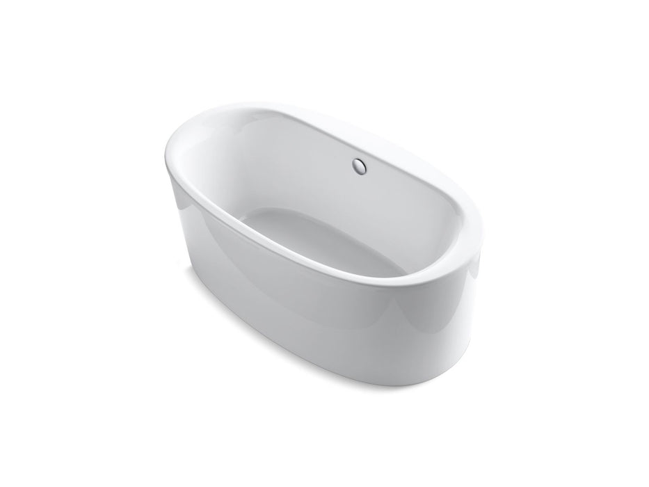 KOHLER K-6368 Sunstruck 65-1/2" x 35-1/2" Freestanding Bath, Straight Shroud