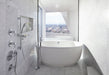 KOHLER K-6369 Sunstruck 65-1/2" x 35-1/2" Freestanding Bath with Fluted Shroud