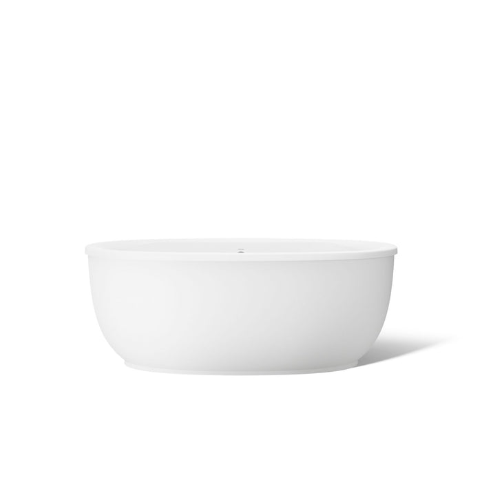 KOHLER K-6369 Sunstruck 65-1/2" x 35-1/2" Freestanding Bath with Fluted Shroud