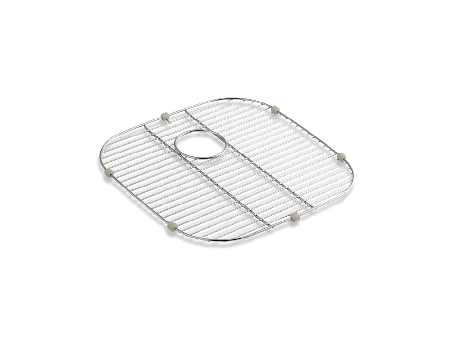 KOHLER K-6389 Stainless steel sink rack, 17-9/16" x 17-3/4" for K-3356 Undertone and K-3356-HCF Undertone Preserve sinks