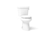 KOHLER K-6393-RA Highline Two-piece elongated toilet, dual-flush