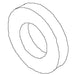 KOHLER K-64212 Washer, Flat, 1/4