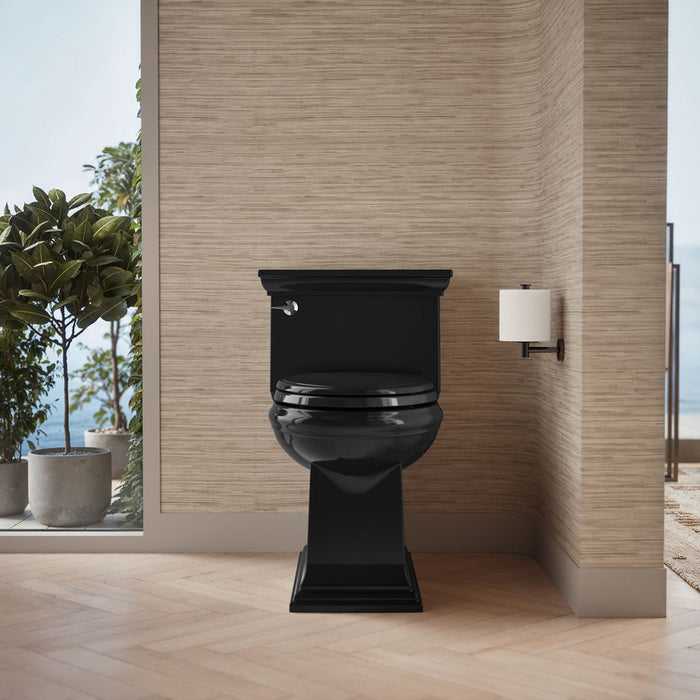 KOHLER Memoirs Stately One-piece compact elongated toilet with skirted trapway, 1.28 gpf