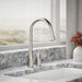 KOHLER Simplice Pull-down kitchen sink faucet with three-function sprayhead