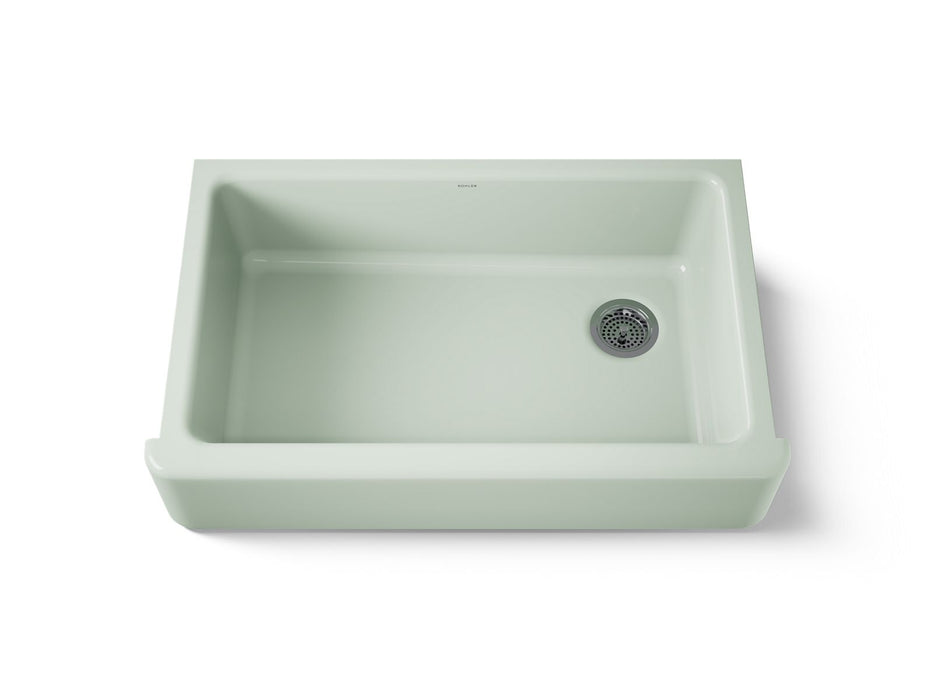 KOHLER K-6489 Whitehaven 35-3/4" undermount single-bowl farmhouse kitchen sink