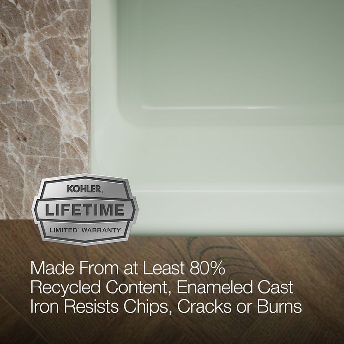 KOHLER K-6489 Whitehaven 35-3/4" undermount single-bowl farmhouse kitchen sink