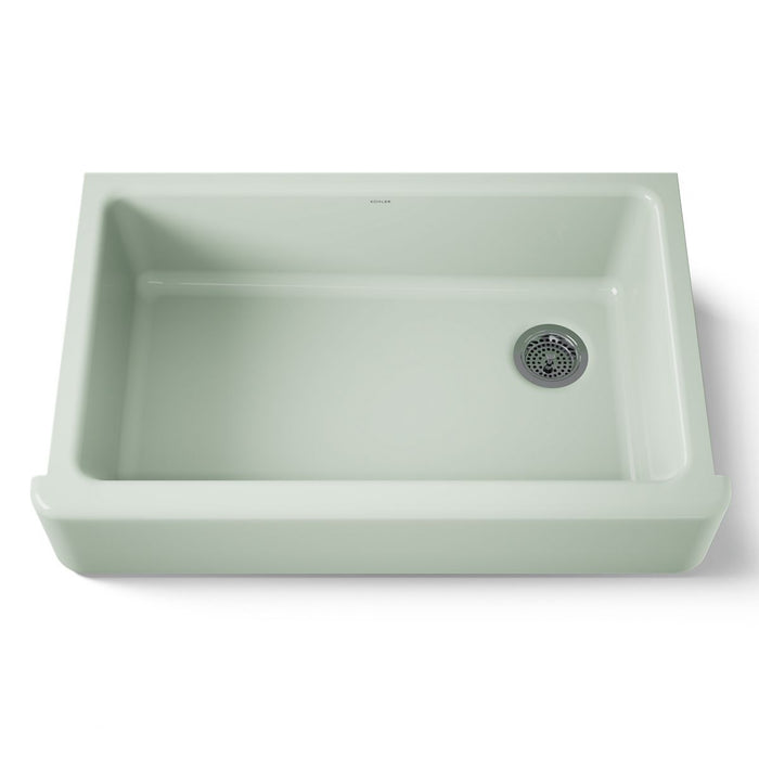 KOHLER K-6489 Whitehaven 35-3/4" undermount single-bowl farmhouse kitchen sink