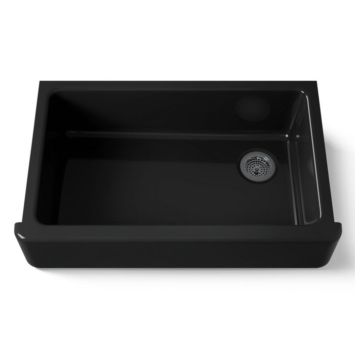 KOHLER K-6489 Whitehaven 35-3/4" undermount single-bowl farmhouse kitchen sink