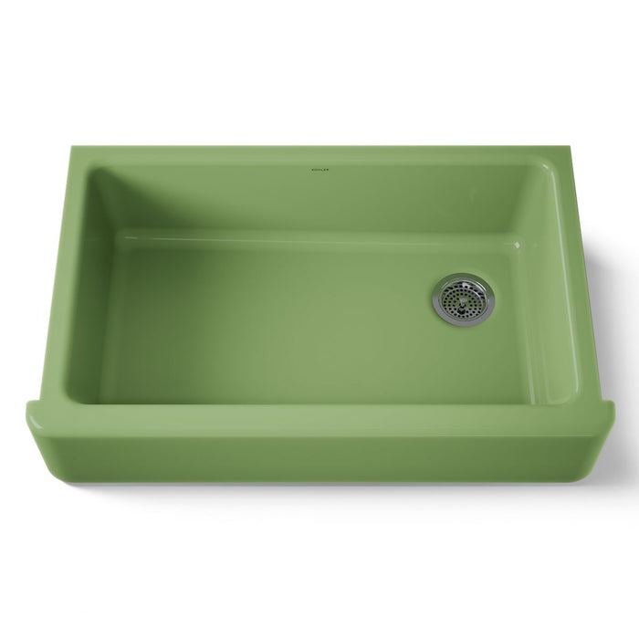 KOHLER K-6489 Whitehaven 35-3/4" undermount single-bowl farmhouse kitchen sink