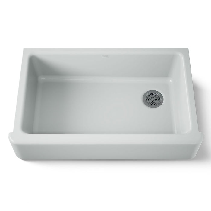 KOHLER K-6489 Whitehaven 35-3/4" undermount single-bowl farmhouse kitchen sink